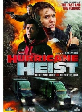 Ilustrasi poster film Hurricane Heist. [Instagram]